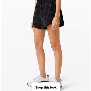 Lululemon Track That Mid-Rise Lined Short 5”